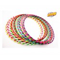 HULA HOOP PLAY DÉCORÉ PLIABLE TUBE 16MM Ø 85 CM